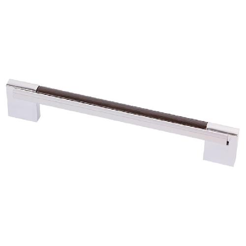 Ручка D-450/128 G2/WOOD WD хром/венге темний ОптимаЛайн