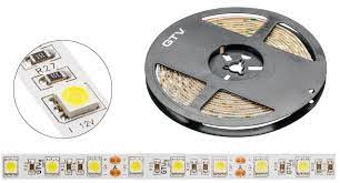 Стрічка світлодіодна GTV Flash 3528 600 діодів на 1м 4,8W т/б бухта 50м
