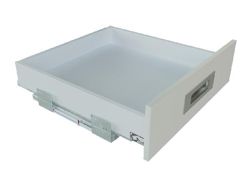 Висувний ящик FlatBox L=450 H=84 білий GIFF PRIME