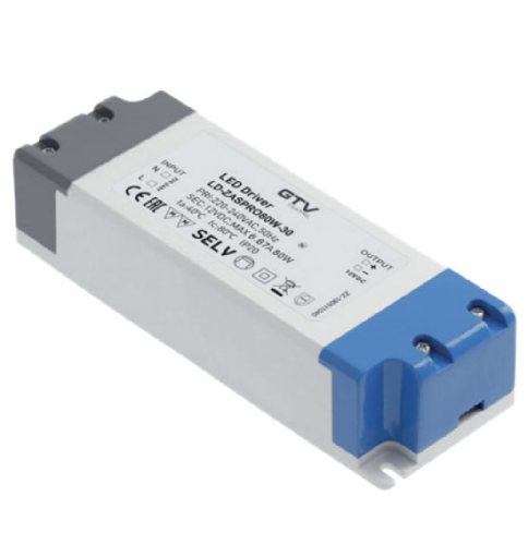 Трансформатор GTV LED PRO 12V 50W для світлодіодного світильника