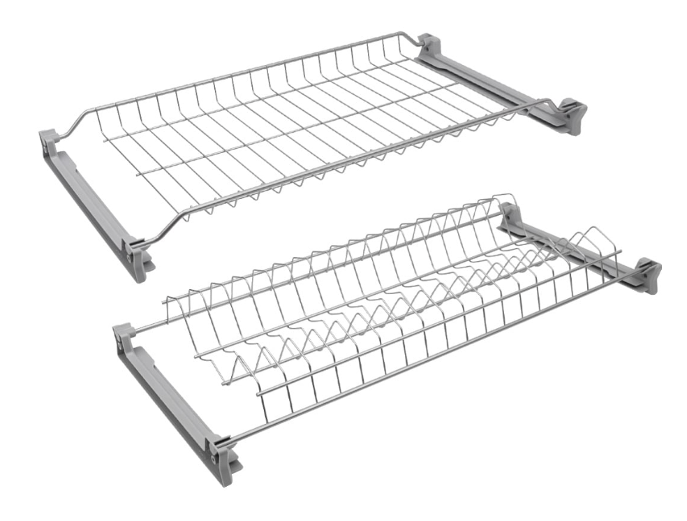 Сушка 500 мм INOXA 500/457х260х55мм, сіра