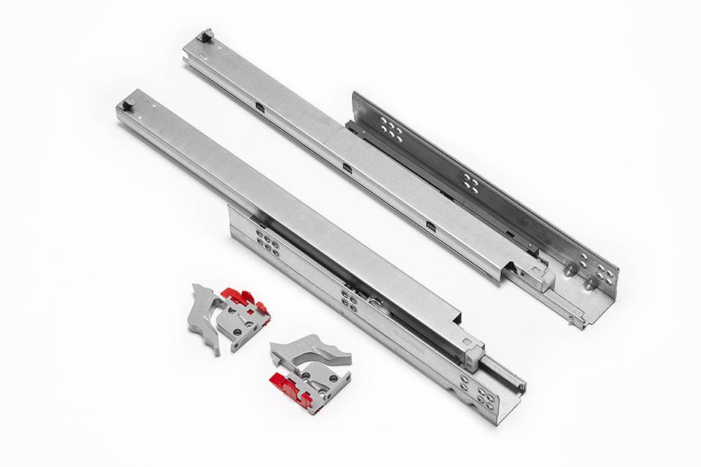 Направляюча Woodpro 500мм з довод. повний висув 433.10.550