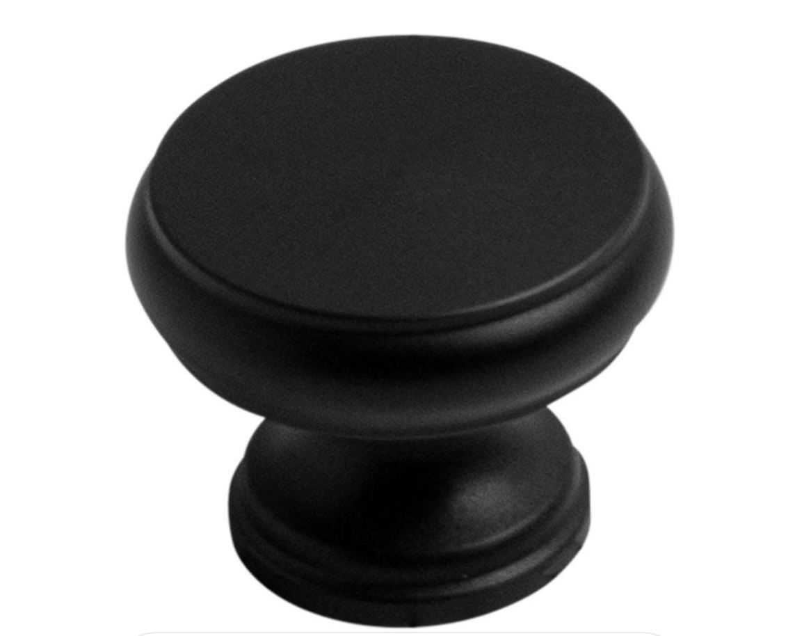 Ручка K 6029 BLKM кнопка Чорний матовий ДС