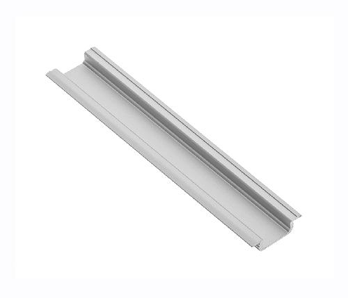 LED-профіль GTV врізний 3м чорний матовий