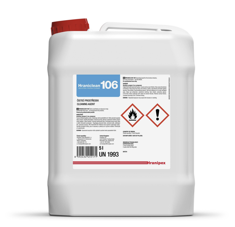 Очищувач HRANICLEAN 106 20л