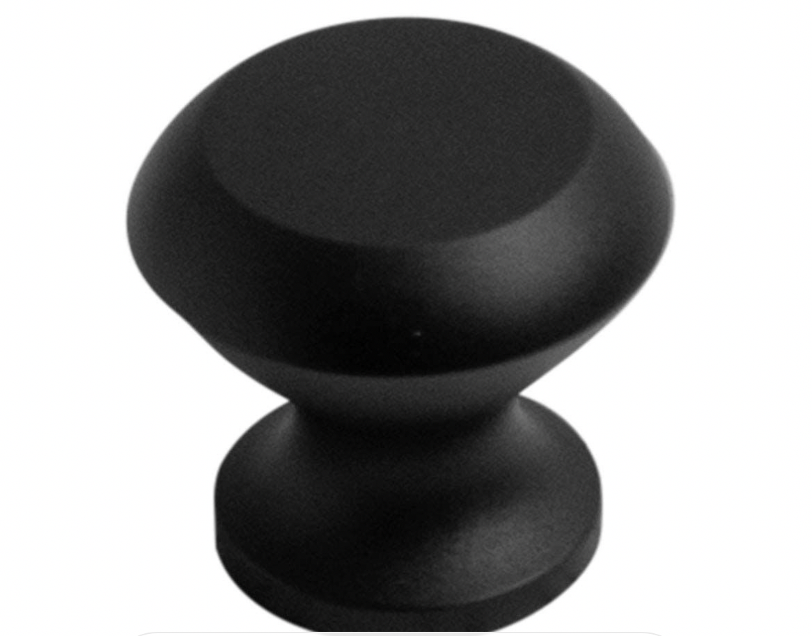 Ручка K 6031 BLKM кнопка Чорний матовий ДС