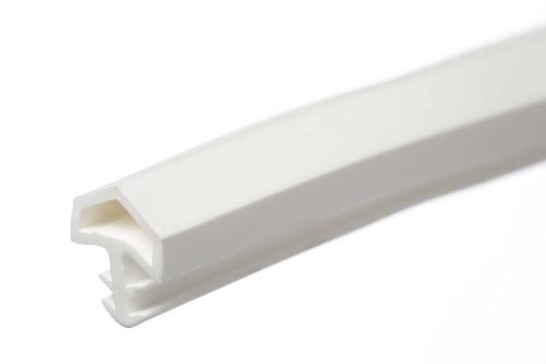 Ущільнювач для міжкімнатних дверей PVC 10 мм білий 25 м 950.10.267