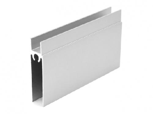 Профіль горизонт-й нижній Slider LINE L=5.0 срібло